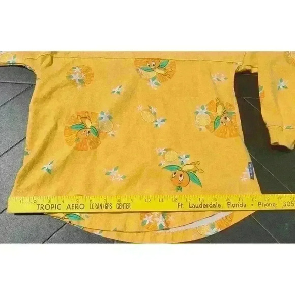 2022 Disney Parks Epcot Flower&Garden Festival Orange Bird Spirit Jersey XS AOP - Picture 7 of 9
